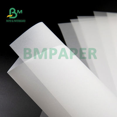 80 gm 113 gm Przejrzysty biały papier śledzący do szkicowania 610 mm x 914 mm