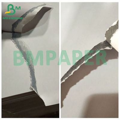 Papier o wysokiej sztywności antyprzezroczystości, czarny rdzeń i niebieski rdzeń, papier powlekany C2S
