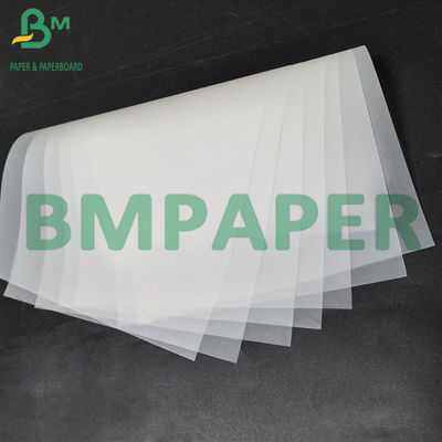 55 gm 60 gm papier śladowy naturalny biały przezroczysty papier do rysowania