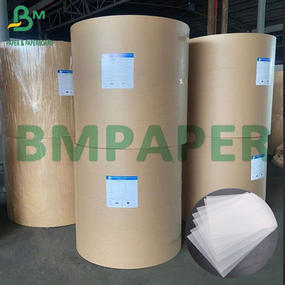 55 gm 60 gm papier śladowy naturalny biały przezroczysty papier do rysowania