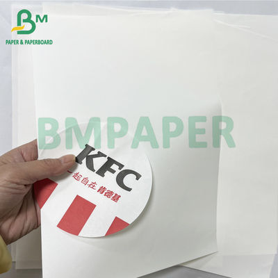 50gm gładki zestaw bezpieczeństwa żywności 5 zestaw 7 tłuszczoodporny papier hamburger