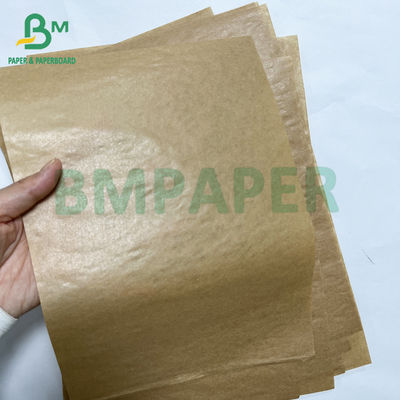 Recykling 40g premium jednej strony błyszczący brązowy kraft worek rolka papieru