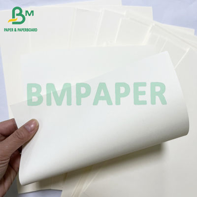 80gm recyklingu niesklejony bez drewna, kremowy papier do książek