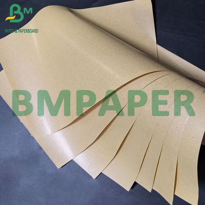 70g+10g PE Jednostronny, laminowany, tłuszczoodporny, niebielony papier kraft