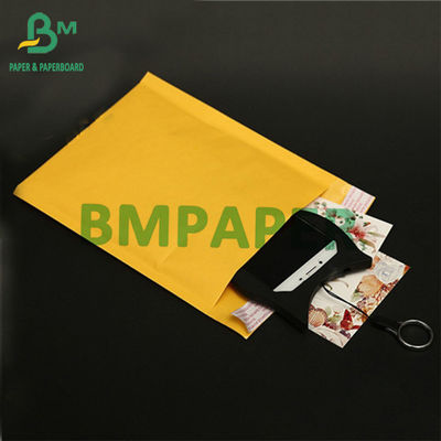 80gm Złote rolki papieru Kraft do koperty Papier ekspresowy worki bąbelkowe 787mm 1092mm