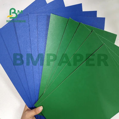 1MM 2MM zielone laminowane kartony kolorowe do obudowy kosmetycznej