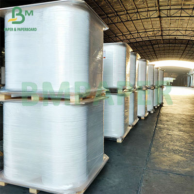 28 gm 24 gm Biały papier opakowaniowy ze słomy 30 mm 44 mm