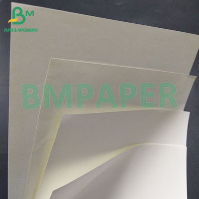 80gm Pulpa do recyklingu Jednolita grubość Gładka powierzchnia Krem Bez drewna Papier do notesu