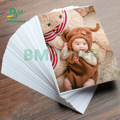 260 gm 300 gm Druk atramentowy z dwóch stron Glossy Photo Paper For Menu 6R A4