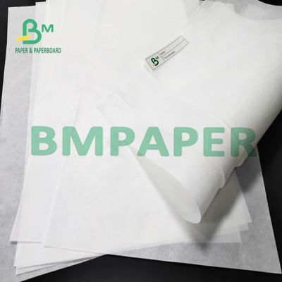 60 g W arkuszu Biały olejoodporny MG Greaseproof Paper dla hamburgerów i tłuszczowych potraw