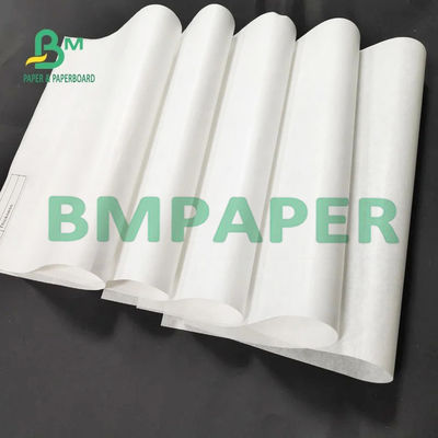60 g W arkuszu Biały olejoodporny MG Greaseproof Paper dla hamburgerów i tłuszczowych potraw