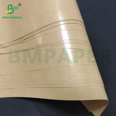 Brązowy papier powlekany silikonem powleczony papier powleczony 80gm do etykiet