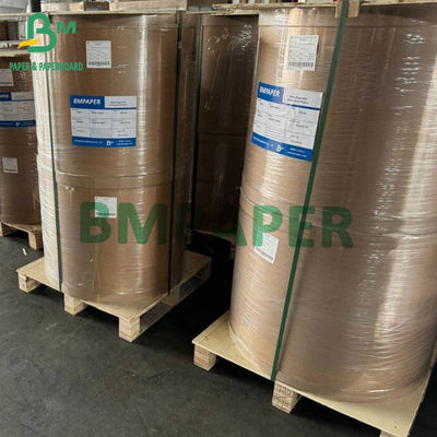 Niestandardowe Virgin Brown Kraft Paper Rolls 40gm - 80gm Papier opakowaniowy