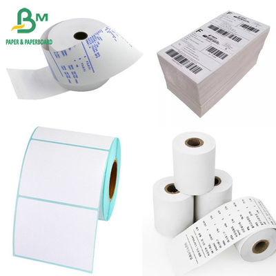 48G 55G 60G Termalne duże rolki papieru 790mm 860mm cięcie niestandardowe rozmiary Jumbo Termalne faks papieru rolki