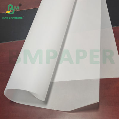 Naturalny przezroczysty papier śledzący 53 - 285 gm Papier śledzący inżynieryjny