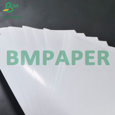 80um Biały Papier Klejany PP z 80g Liner Glossy Papier Do Druku Laserowego