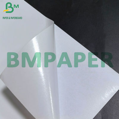 80um Biały Papier Klejany PP z 80g Liner Glossy Papier Do Druku Laserowego