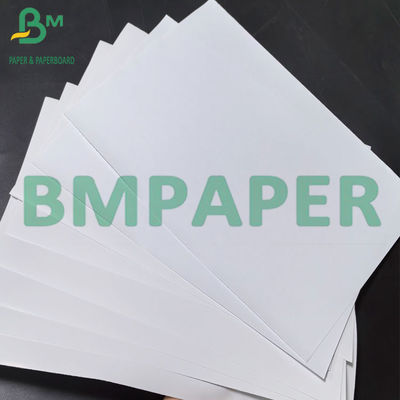 80um Biały Papier Klejany PP z 80g Liner Glossy Papier Do Druku Laserowego