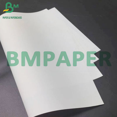 80um 100um powlekany bez tłuszczu biały papier syntetyczny PP do menu