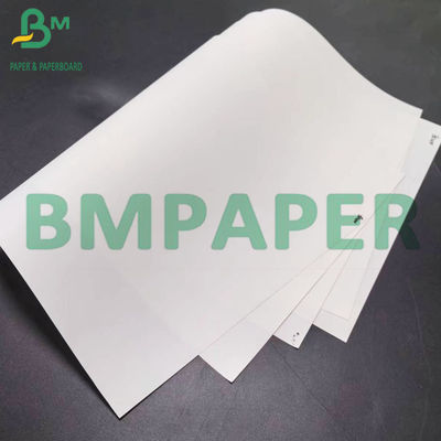 80um 100um powlekany bez tłuszczu biały papier syntetyczny PP do menu