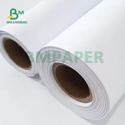 100 gm 150 gm Matt powlekany CAD Plotter Paper Roll 24' 36' X 300ft Farbowanie tuszem