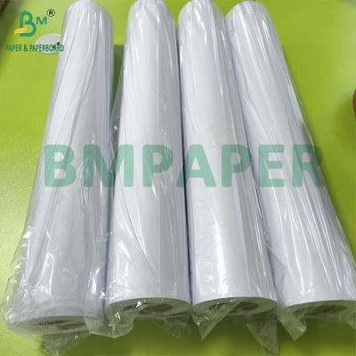 24 X 150 CAD rolki papieru, 20 lb papieru papierowego 2 &quot;core CAD Inkjet Printing