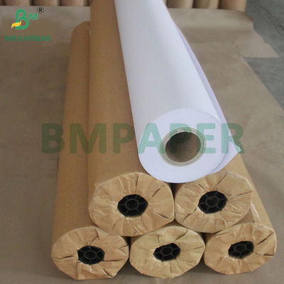 45gm 60gm Plotter Paper Roll For Garment Factory 62 cali 72 cali x 300 jardów