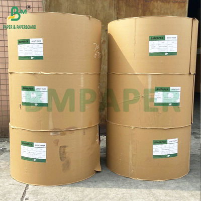Powierzchnia powlekana z jednej strony C1S Gloss Label Face Paper 90gsm