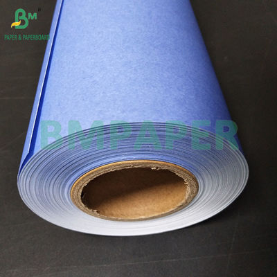 18&quot; 20LB Jednostronny fioletowy niebieski CAD Plotter Paper 2&quot; Core For Engineering Electrostatic Copying