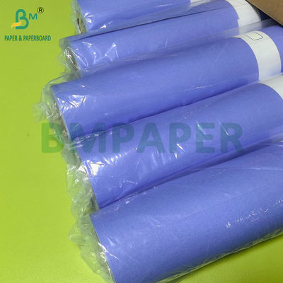 Jednostronny papier do druku z fioletowym rysunkiem 3'' Core 80g CAD Engineering Paper