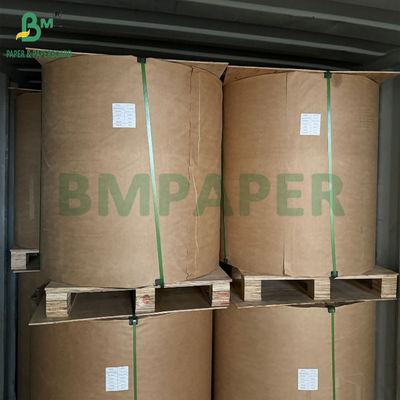 50 gm 60 gm Virgin Brown Kraft Paper Rolls Do dzielników 100 cm Szerokość