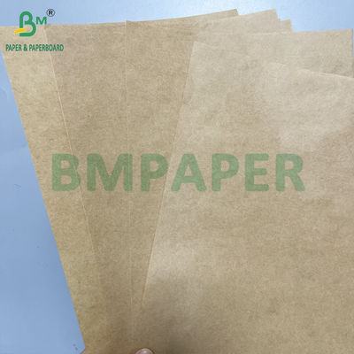 Papier opakowaniowy o dużej wytrzymałości 100 gm, brązowy kraft, ciężki, 500 mm x 300 m