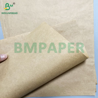 Papier opakowaniowy o dużej wytrzymałości 100 gm, brązowy kraft, ciężki, 500 mm x 300 m