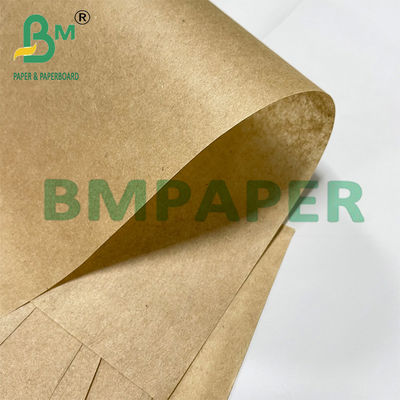 Brązowy półrozciągalny worek Papier Kraft do opakowań paszowych dla zwierząt 80 gm 85 gm