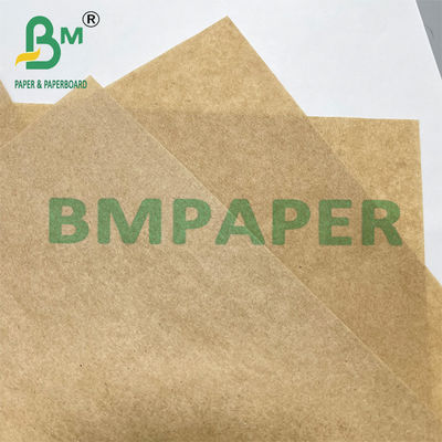 Brązowy półrozciągalny worek Papier Kraft do opakowań paszowych dla zwierząt 80 gm 85 gm