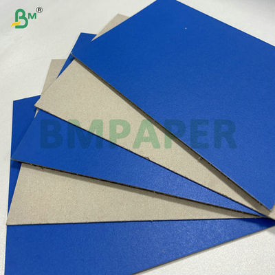 2mm 2,5mm Jednostronny Błękitne Laminate Szary Backboard dla pudełka podarunkowego 31 x 43 cali