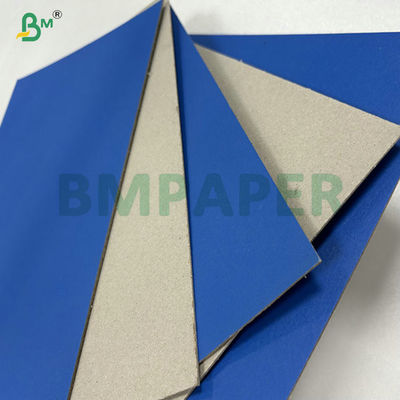 2mm 2,5mm Jednostronny Błękitne Laminate Szary Backboard dla pudełka podarunkowego 31 x 43 cali