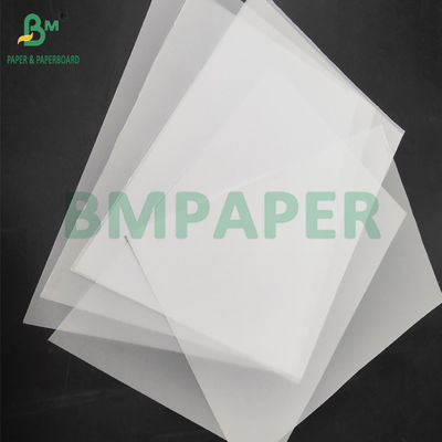 93 gm Przejrzysty biały papier śledzący do owijania kwiatów 60 x 85 cm lekkie