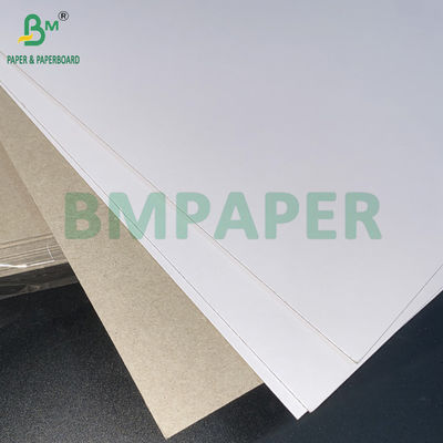 400 gm GD1 GD2 Duplex Paper Print With Offset And Flexo Wysokiej jakości C1S Biały powlekany szary plecak