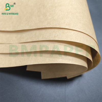 Wysokiej wytrzymałości naturalny brązowy papier kraft do worków 70 g 80 g