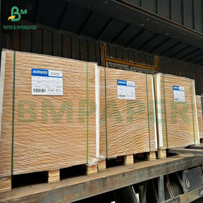 Wysokiej wytrzymałości naturalny brązowy papier kraft do worków 70 g 80 g