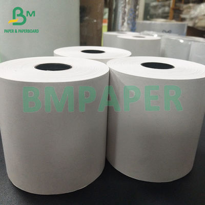 48 gm 3 1/8 &quot;x 260&quot; Biały Papier Wypłaty Termicznej Jumbo Roll do bankomatu Karty kredytowej