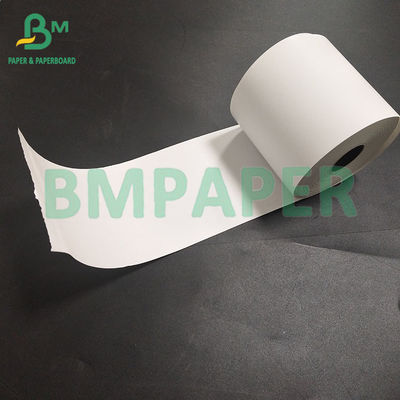 48 gm 3 1/8 &quot;x 260&quot; Biały Papier Wypłaty Termicznej Jumbo Roll do bankomatu Karty kredytowej