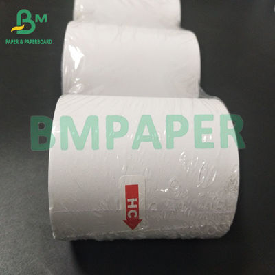 48 gm 3 1/8 &quot;x 260&quot; Biały Papier Wypłaty Termicznej Jumbo Roll do bankomatu Karty kredytowej