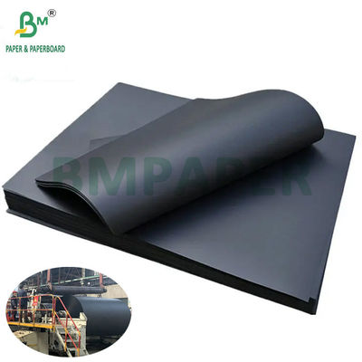 300 gm All Black Kraft Board Twarde arkusze papieru Album Karton odporny na składanie