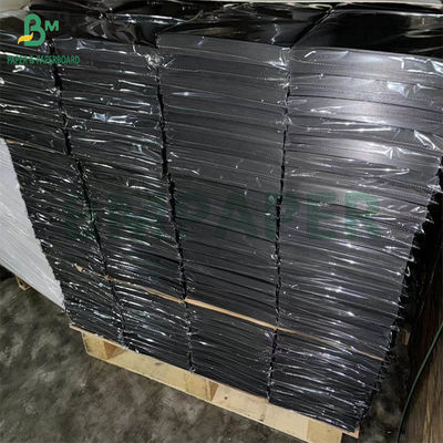 300 gm All Black Kraft Board Twarde arkusze papieru Album Karton odporny na składanie