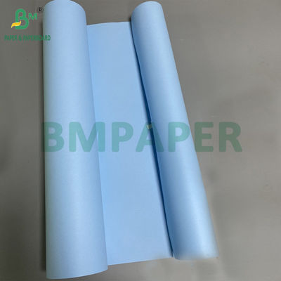 80 g podwójnej strony niebieski papier graficzny drukarka CAD rolki 20&quot; 24&quot; szerokość 50 yardów 100 yardów długość