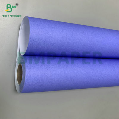 24' x 150ft Jedna strona Purpurowy Błękitny 20lb CAD Papier Obligacyjny Roll 2' rdzenia