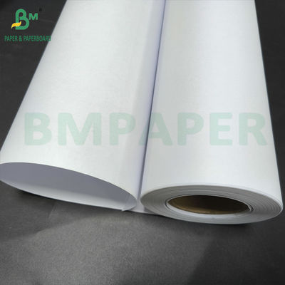 108 gm Biały powlekany papier do druku atramentowego 914 mm x 30 m rolka