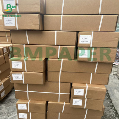 108 gm Biały powlekany papier do druku atramentowego 914 mm x 30 m rolka